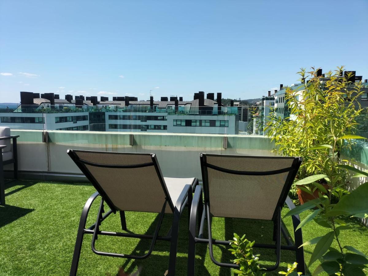Preciosa Habitacionsuite En Atico Con Terraza II Santiago de Compostella Buitenkant foto