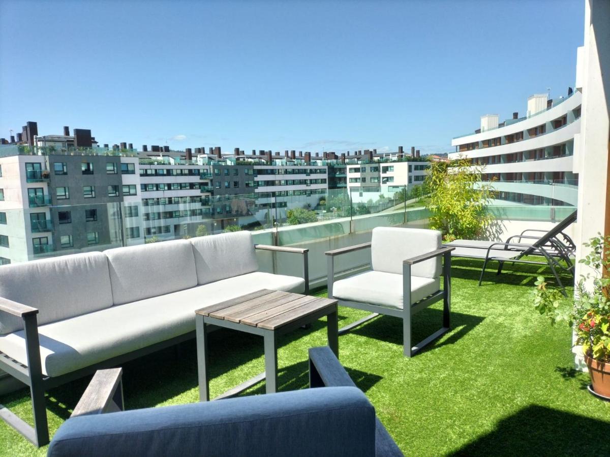 Preciosa Habitacionsuite En Atico Con Terraza II Santiago de Compostella Buitenkant foto